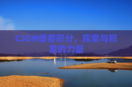 CSDN博客积分，探索与积累的力量